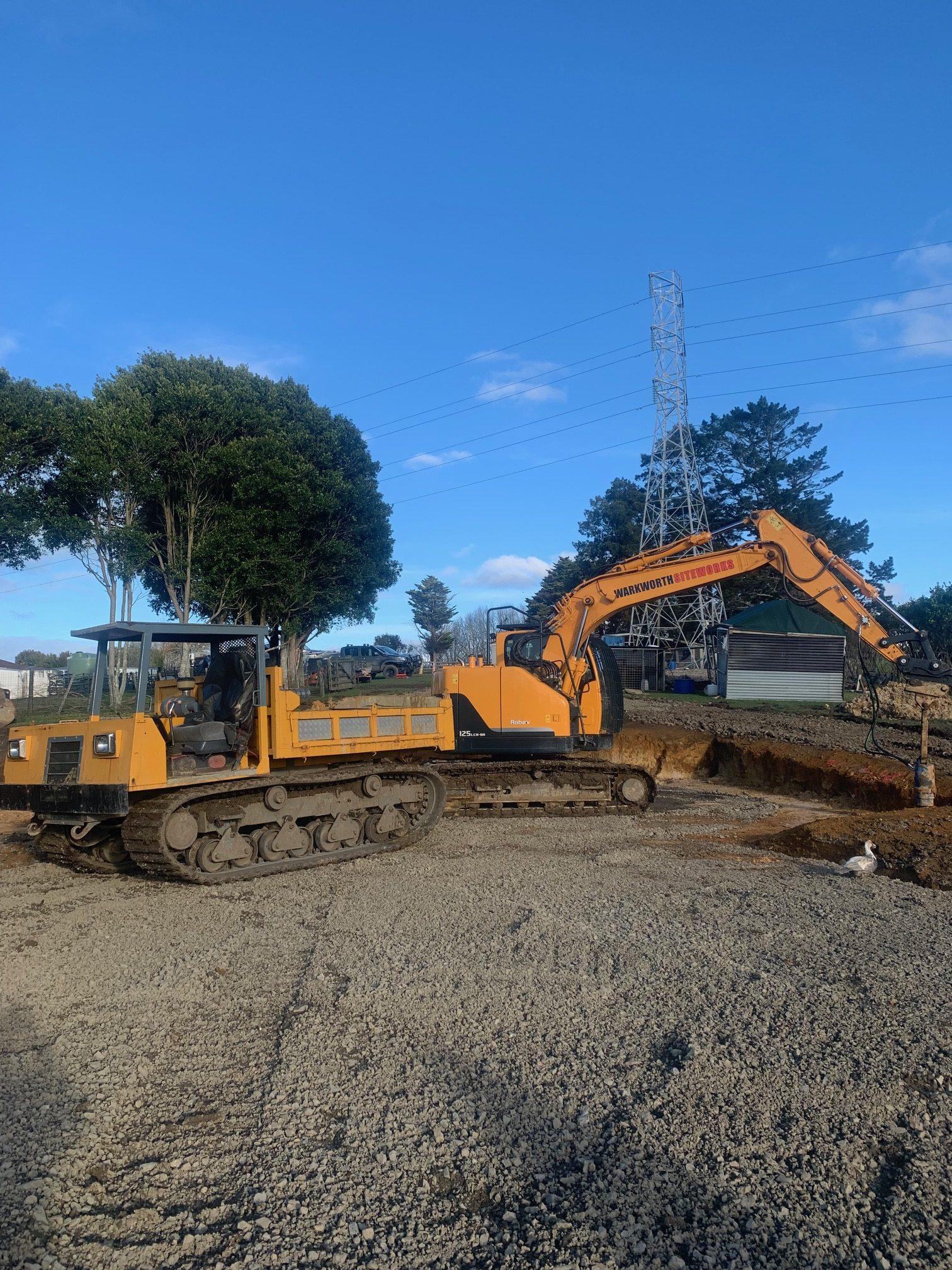 Earthworks and civil contracting in Mahurangi